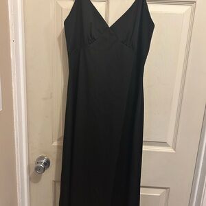 Vintage Bernie Bee New York Black spaghetti strap dress - size 12